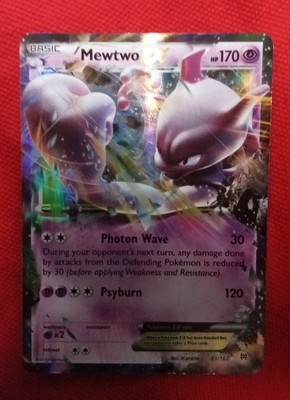 Pokemon Mewtwo-EX (61/162) - Carta Holo Rara - XY BREAKthrough - Gioco Di Carte Collezionabili