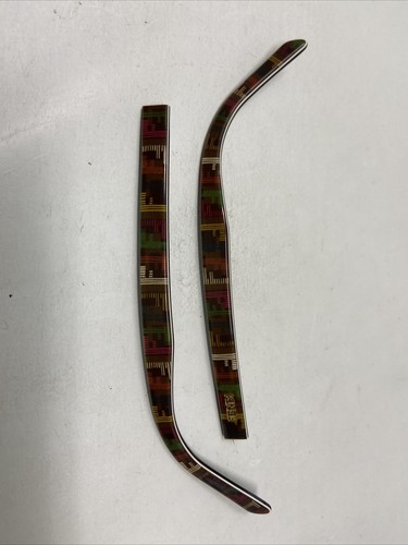 FENDI F105 214 135mm BROWN MULTI COLOR F TEMPLE ARM PARTS EX91