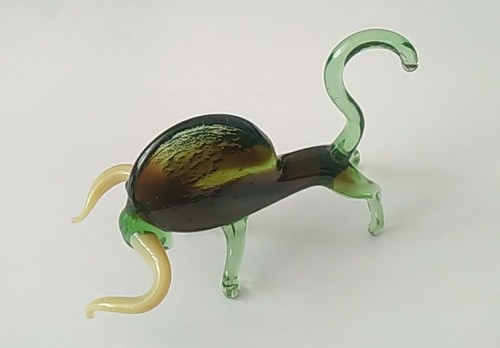 Bull figurine. Murano glass decor. BULL. - Picture 5 of 7