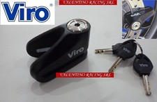  BLOCCA DISCO ACCIAIO VIRO 167 PER MOTO E maxi SCOOTER CON PERNO 14 MM 