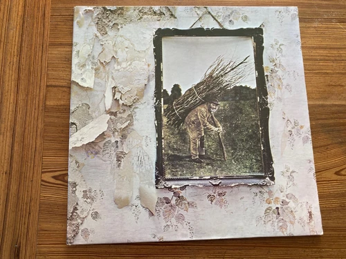 Led Zeppelin 4 Zoso vinyl LP NM Gatefold Atlantic SD 19129 Reissue Carrollton