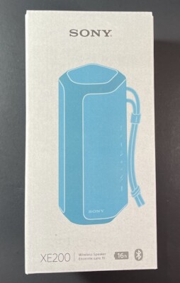 Official Sony Wireless Bluetooth Speaker SRS-XE200 [ BLUE ] NEW | eBay