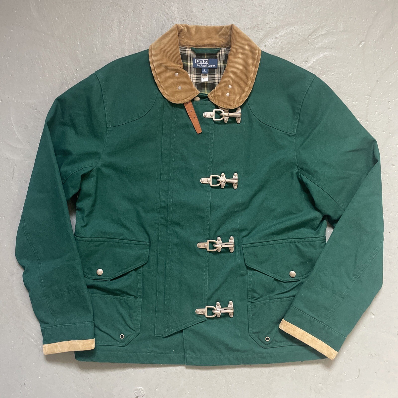 Polo Ralph Lauren Cortland Fireman Jacket Workwear Su… Gem