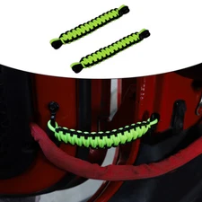 Door Limiting Strap Swing Door Check Limiter for Jeep TJ JK JL Fluorescent Green