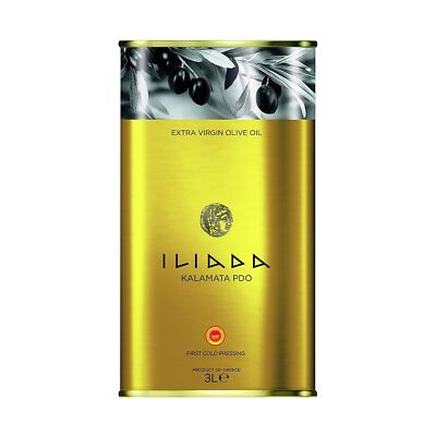 Extra Virgin Olive Oil Tin 3 Liter Kalamata PDO