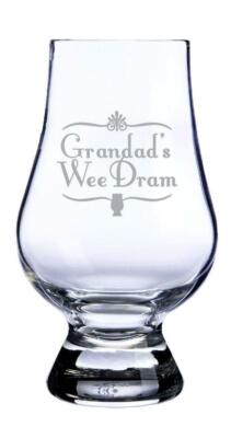 Glencairn Whiskyglas - Grandad's Wee Dram. Made In Scotland