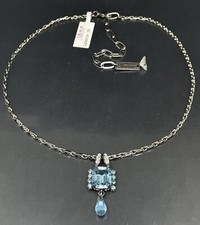 Mariana Silver Plate Multicolor Swarovski Crystal Womens Pendant Necklace 15-19