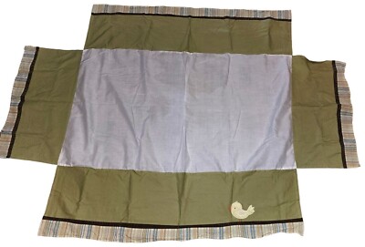 Carter's Laguna Collection Retired Discontinued Crib Dust Ruffle 2010 Bird Birdi
