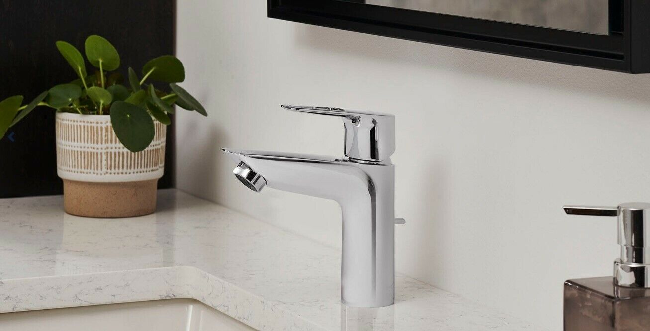 GROHE 23963001 Bauloop - Single Ch Hole Bathroom Year-end gift Mono Faucet Special price