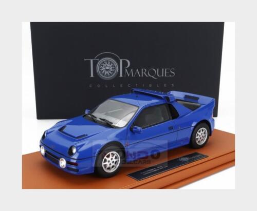 1:18 TOPMARQUES Ford England Rs200 1984 Blue TOP122C Model