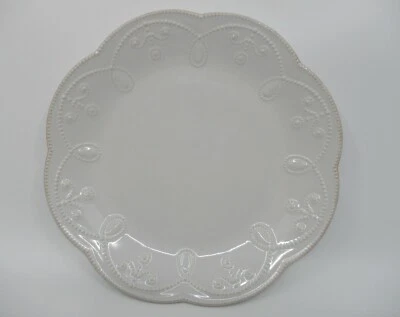 LENOX FRENCH PERLE WHITE LUNCHEON PLATE - 9" 0701K