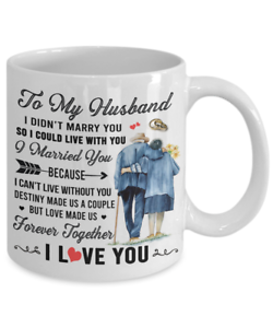 Details about   Perfect Gift To My Husband 11 Oz Novelty Ceramic Coffee Mug Funny Gift Cup 