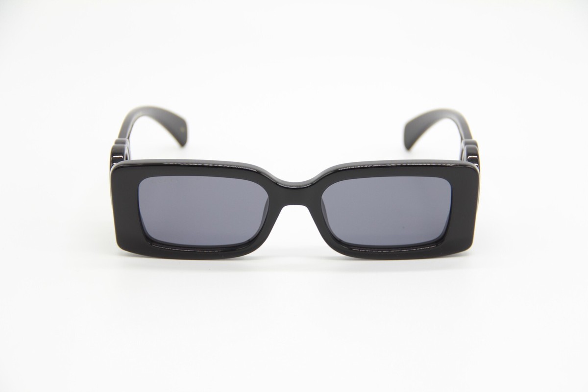 NEW GUCCI GG1325S 001 SQUARE BLACK WOMEN GUCCI SUNGLASSES | eBay