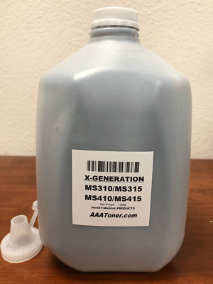(1,000g) BULK Toner Refill for Lexmark MS310 MS312 MS315 MS410 MS415 510 610