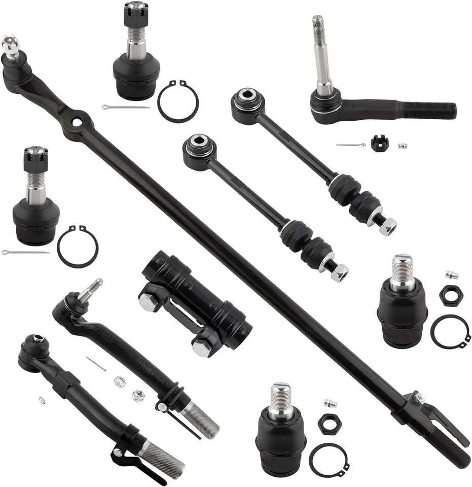 Nuevo kit completo de suspensión delantera de 11 piezas para Ford F-250 F-350 Super Duty 2005-2007 Foto 2 de 4