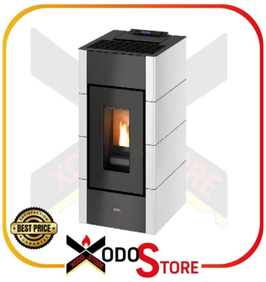 Poêle Pellet CADEL Cristal 9 Et 9 Plus Canalisé - Mail Réduction