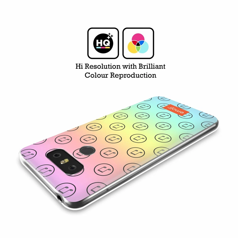 OFFICIAL emoji® MUSIC PATTERNS SOFT GEL CASE FOR LG PHONES 1 - Image 2 of 4