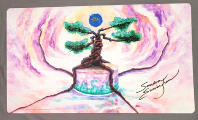 Zuran Orb MTG Play Mat Playmat SIGNED Sandra Everingham Wizards