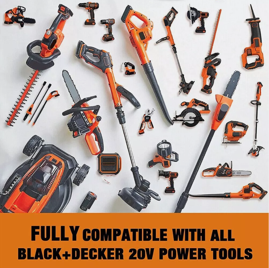 JYJZPB BL4018 18V Replacement Battery Li-Ion For Black And - Main Image