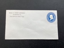 ICOLLECTZONE  US U74 S6 K17 XF Mint Entire Cover  (B400-17)