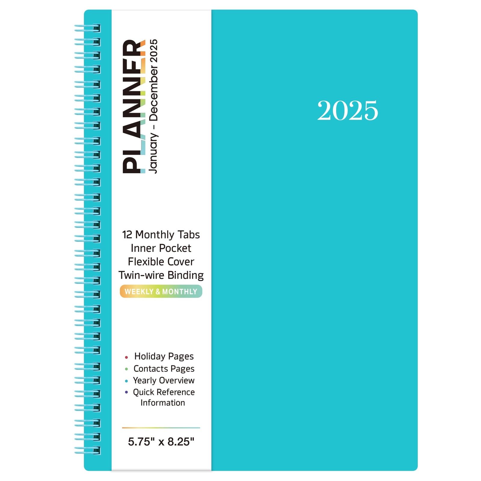 2025 Planner - Planner/Calendar 2025 Jan.2025 - Dec.2025 2025 Planner Weekly ...