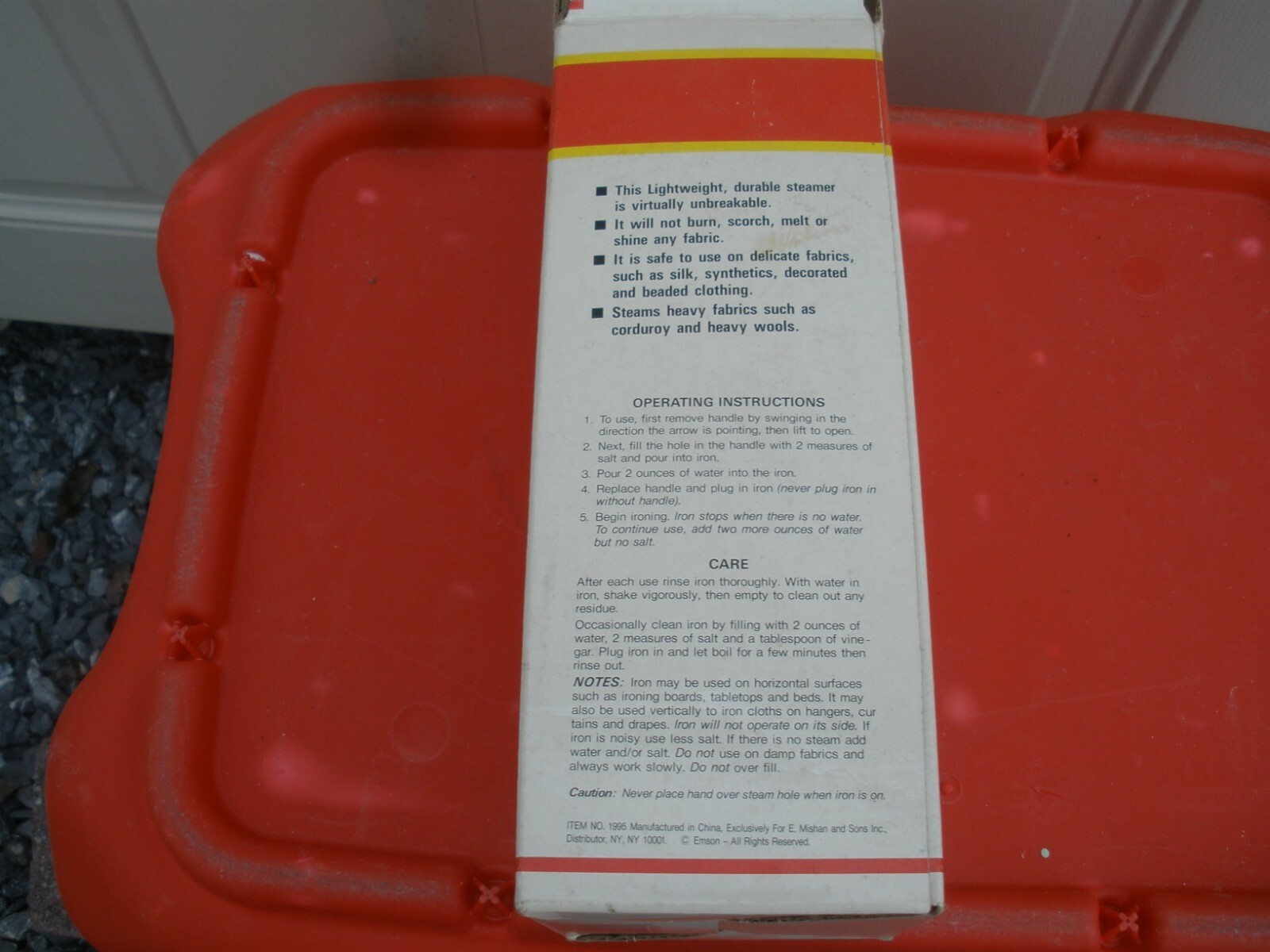 NEW As Seen on TV Turro Steamer that Irons (O21) eBay