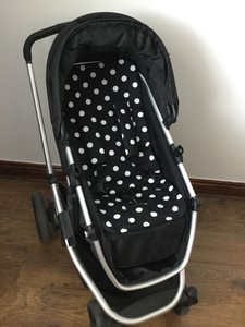 black pram liner