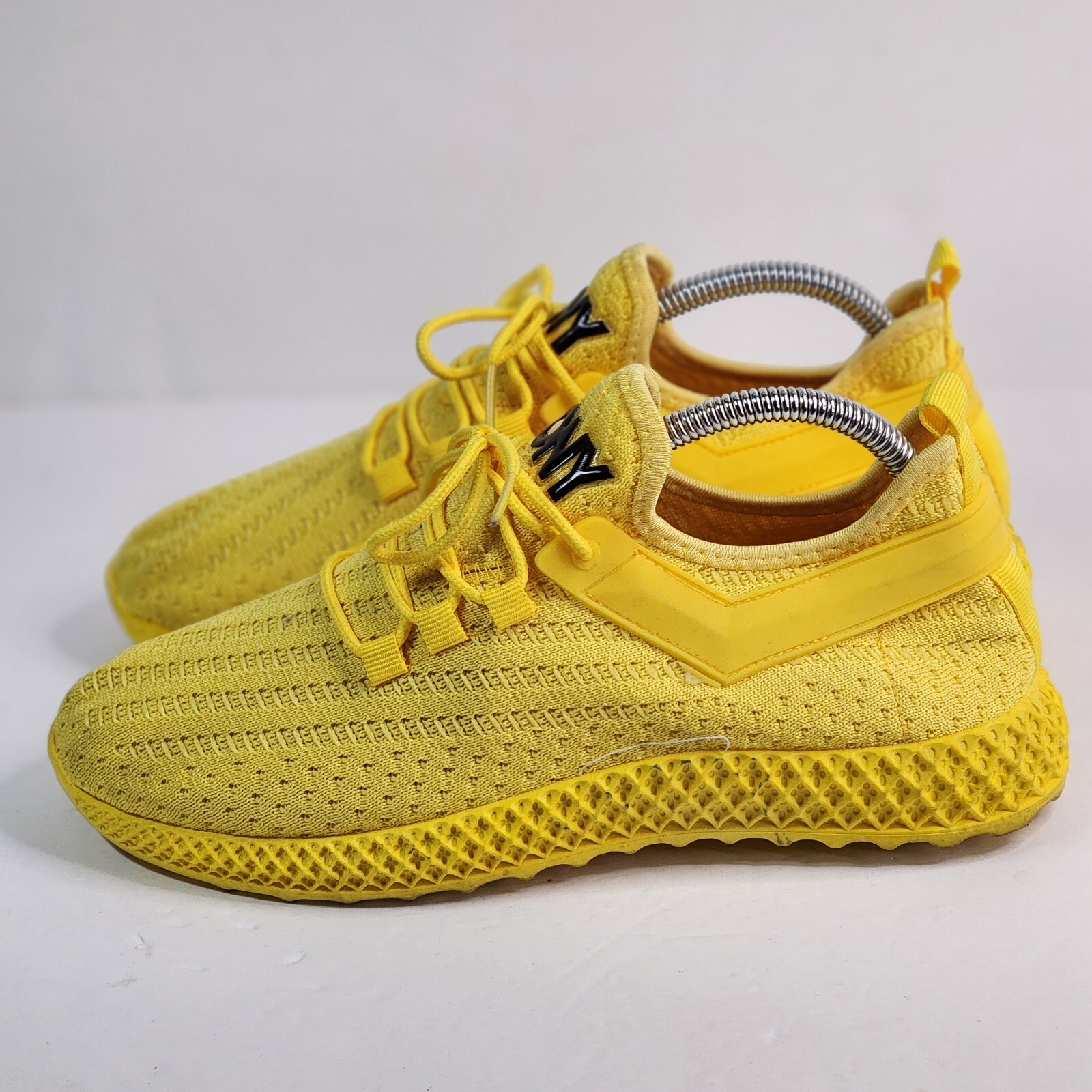 Scarpe comode sportive casual pony PP2 tempo donna giallo tomaia in tessuto