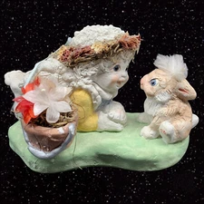 Vintage 1991 Cast Art Dreamsicles Here's Looking at You Figurine 4”T 5”W