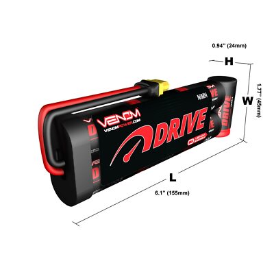 ヘムヘム① Amazon.com: Venom Power - Drive Series 8.4V 4200mAh 7-Cell NiMH