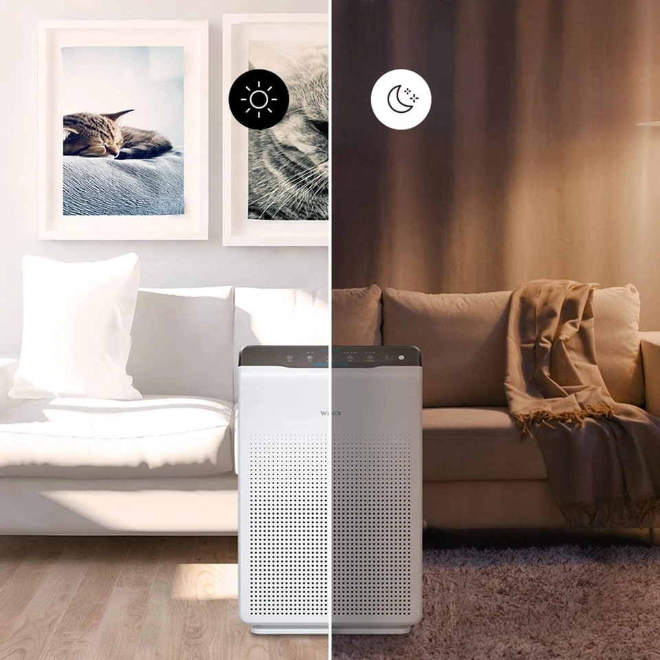 WINIX Air Purifier ZERO H13 HEPA Filter, CADR 390m³/h (Up to 99 m²)8h Timer 50dA - Image 3 of 4