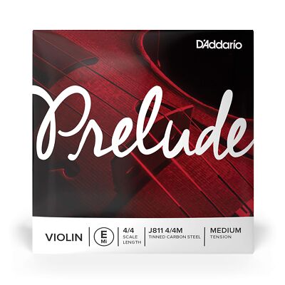 D'Addario Prelude einzelne Violine E-Saite - 4/4 Scale - mittlere Spannung