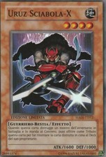 A5 - Yu-Gi-Oh! URUZ SCIABOLA X - Super Rara ed. Limitata