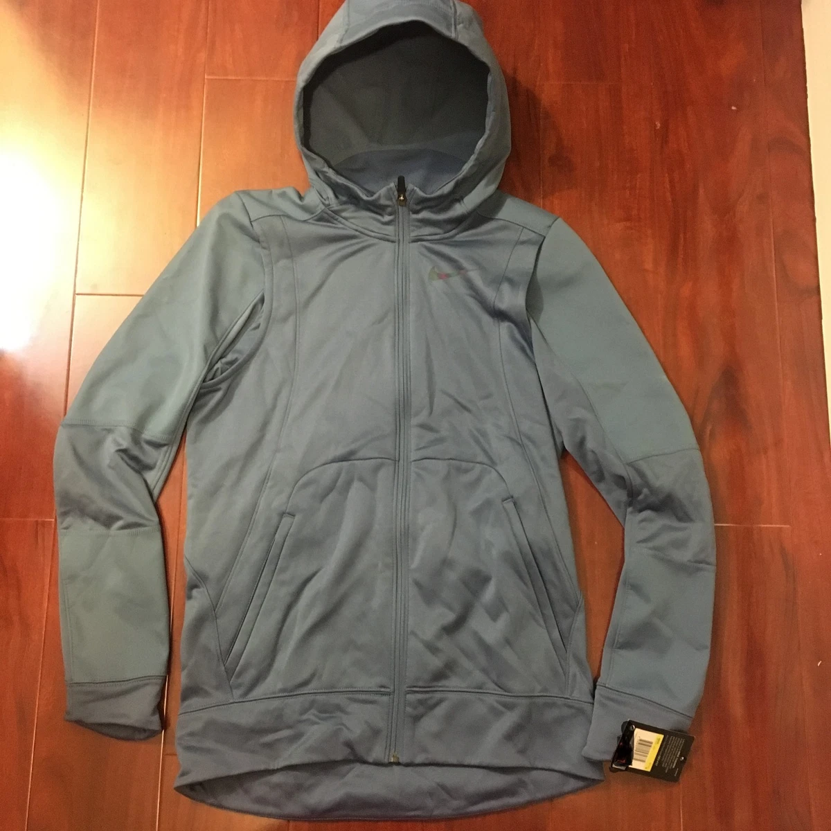 NEW NIKE DRI FIT JACKET THERMA HYPER ELITE BASKETBALL 800037 404 MEN SIZE SMALL