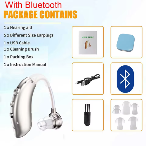 2025 Best Digital Hearing Aids for Seniors Invisible Rechargeable Sound Amplifie - Picture 22 of 22