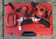 KIT  2 TOOLS HILTI NURON PERFORATEUR TE 6-22 + VISSEUSE SF 4