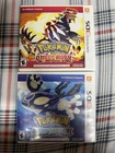 Pokémon Omega Ruby & Alpha Sapphire 3ds, AUTHENTIC & TESTED, MANY POKERUS