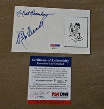 Rip Sewell  Autographed 3