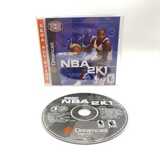 Sega Sports NBA 2K1 Sega Dreamcast Manual Included Sega All Stars New Case
