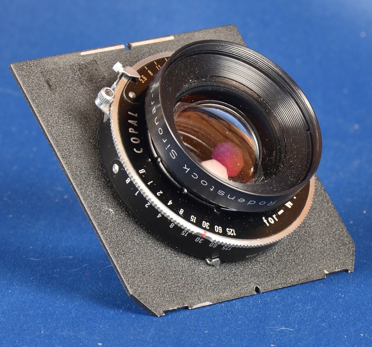 Rodenstock Sironar-N 180mm f/5.6 Lens mounted on Wista-Linhof lens