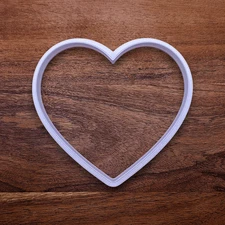 Heart Cookie Cutter – Customizable Heart Shaped Craft Fondant Clay Baking Mold