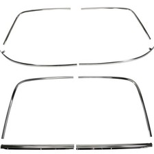 Dynacorn 1968-72 Fits Chevy Nova Front And Rear Window Moldings