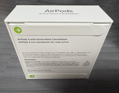 Apple AirPods 4th Gen with Charging Case A3056 A3055 A3059 MXP93LL
