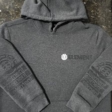 Vintage Y2K Element Skate Punk Grunge Hoodie Sweatshirt Mens Medium