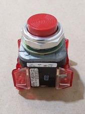 Allen-Bradley 800T-B Ser. T With Allen-Bradley 800TC-XD2 Ser. D  Red Button 