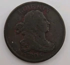 Photo of a 1805-P Half Cent from an eBay listing that sold on Jul 2, 2026