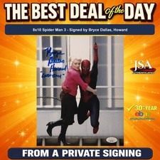 Bryce Dallas Howard Signed 8x10 Photo Spider Man 3 JSA COA from Private Signing