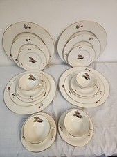 Castleton China Lotus   20 PC DINNER SET Serv...