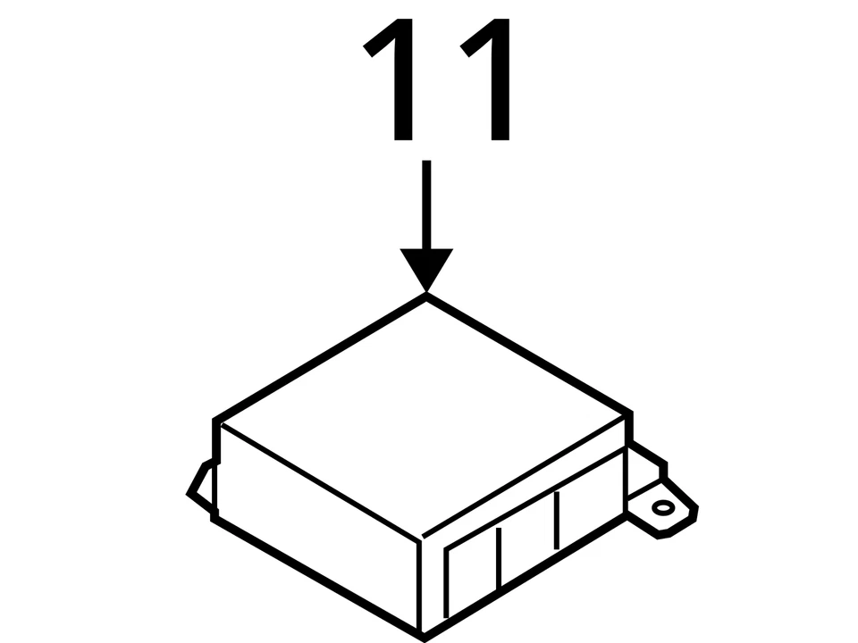 Chasis ECM compatible con 10-12 MAZDA CX-7 2646050 Foto 4 de 4