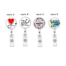 Retractable Badge Holder Nurses Day 2024 Gifts Practical Nurse ID Badge Holder